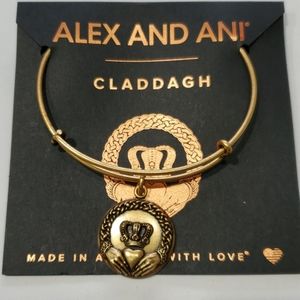 Alex and Ani Irish Claddagh bracelet
